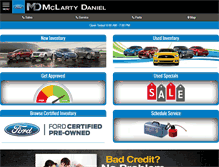 Tablet Screenshot of bentonvilleford.com